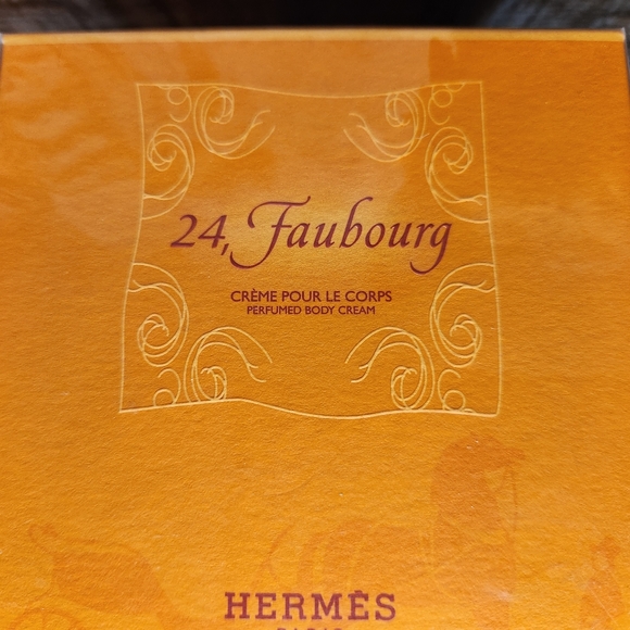 24 FAUBOURG by HERMES PARFUMS 6.5 oz / 200 ML Perfumed Body Cream Sealed Box - Picture 3 of 6